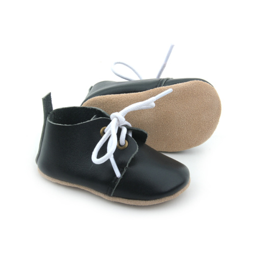 Quanlity Weiche Leder-Baby-Oxford-Schuhe Wholes