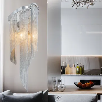 Nordic Industrial Bedroom Hotel Wall Lamps for Creative Corridor Lighting