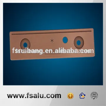 milling aluminum faceplate, Cnc machining parts