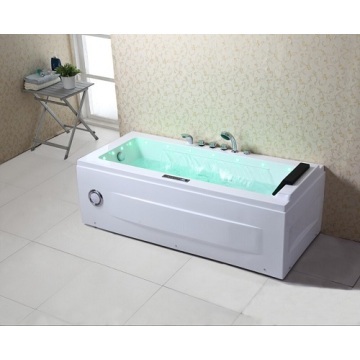 Vasca da bagno con idromassaggio in acrilico di colore bianco da 1,7 * 0,75 m