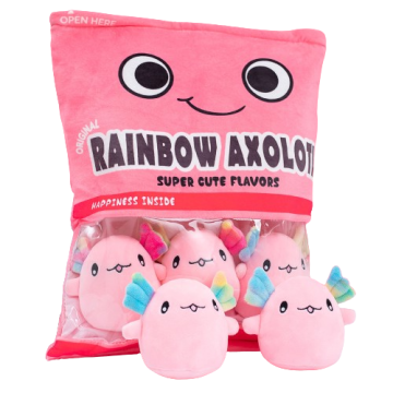 Axolotl Custom Stuffed Soft Bantal Toy Plus