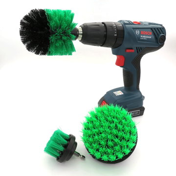 Power Brush Attachment Set for Bathroom Cleaning: Grout, Floor, Tub, Shower, Tile
