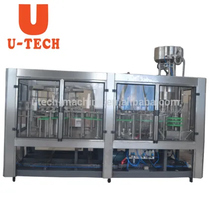Automatic Plastic Bottle Fruit Juice Filling Machine Project