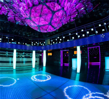 24V RGB LED Neon Light Strip para clubes nocturnos