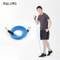 Resistance Bands Set (11 pcs), Latihan Resistance Bands dengan Handle, Door Anchor, Foot Ankle Straps & Carry Bag, untuk Home & Gym Training