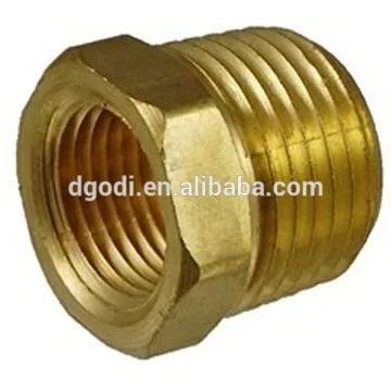 Custom hot selling stainless steel/brass/nylon metric hex reducing bushing