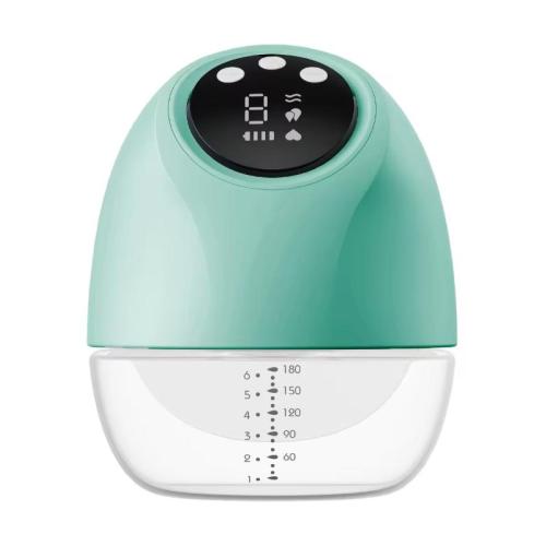 Horizontal silent breast pump