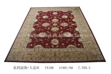 persian silk handmade rug