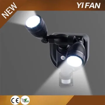 Double Projecteur Waterproof Solar Garden light