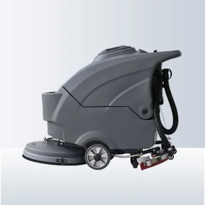 Yujing 2024 New Portable Hand Push Floor Cleaning Scrubber Machine