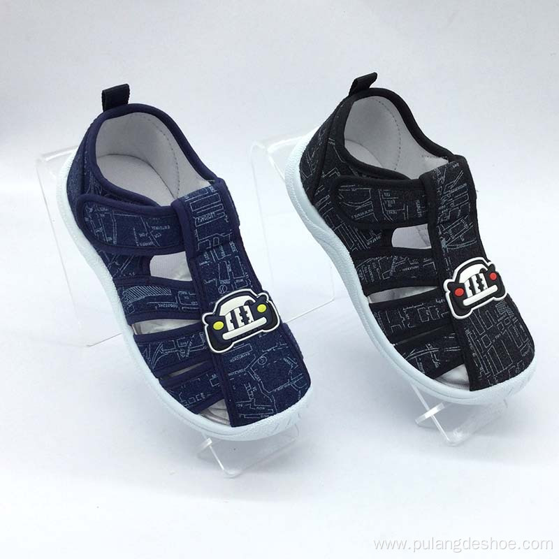 new design kid casual shoes boy canvas shoe