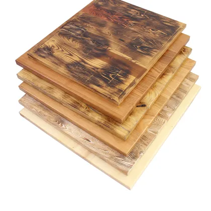 Wooden Restaurant Table Tops and Countertops