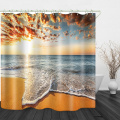peva printing bath shower curtain