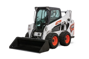 Skid Steer Loader untuk Pembersihan Jalan Bangunan Baru