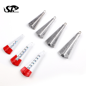 SuperiorFishing Lead Scrowser وزن صيد على شكل مروحة متين على شكل مروحة JY1032