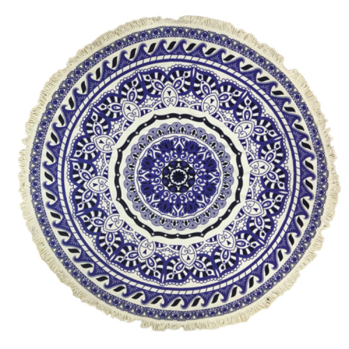 cheap wholesales round beach towels mandala