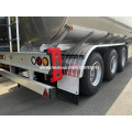 45,000 litros de transporte de leche camión camión cisterna de acero inoxidable
