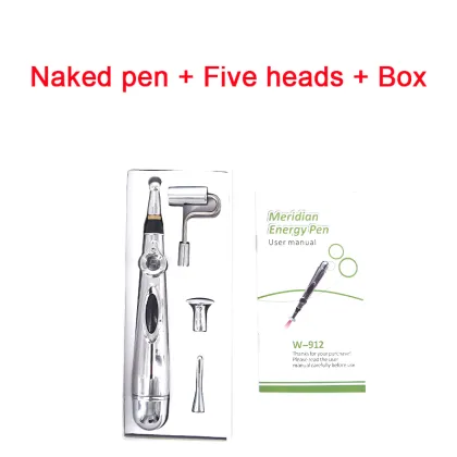 Electronic Acupuncture Pen Stimulator Acupoint Massager Body Laser Acupuncture Magnet Therapy Meridian Energy Pen Relief Pain