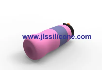 Reusable Silicone Sports Water Bottle 