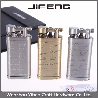 OEM copper Flint Lighter luxury cigarette lighters