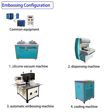 Machine de gaufrage de logo de vêtement chinois