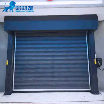 Aluminium Spiral Insulated High Speed Rolling Shutter Door