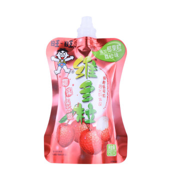 Food grade biodegradable packaging pouches with spout