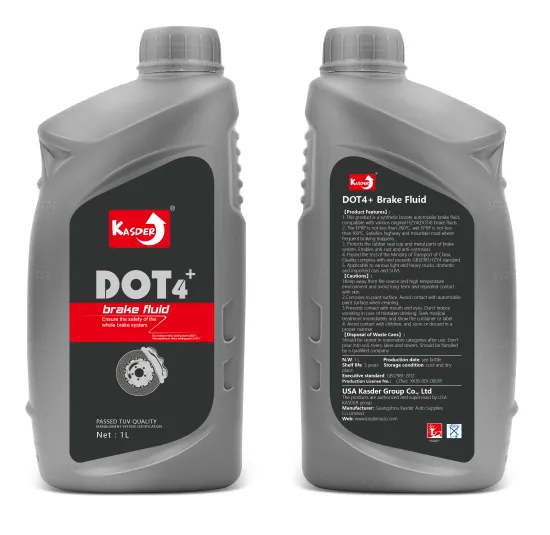 High Quality Anti-Rust and Anti-Corrosion DOT 4 Brake Fluid