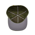 Bordado por atacado Snapback Hat Green