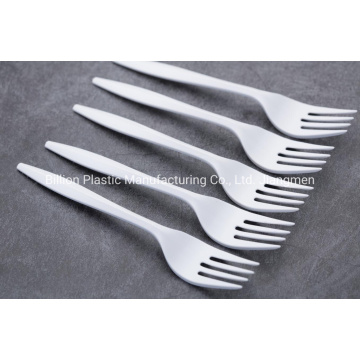 2.3 G Food Dome Lid Grade Hygienic Disposable White Plastic PP Fork