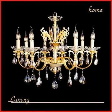 rock crystal chandelier