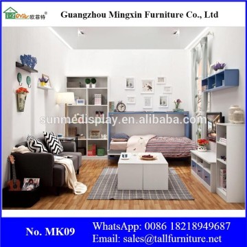 Home furniture folding folding wall bed for School Dormitory Kids MK09