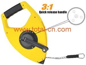 Open reel fiberglass tape measure