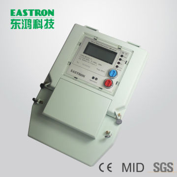 Three Phase Electronic kWh Meter