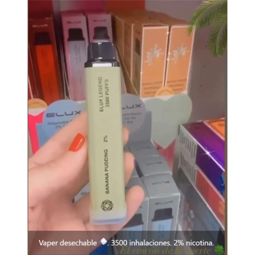 ELUX LEGEND 3500 Disposable Kit Fabrikant fan Sina