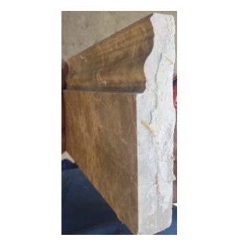 Light Emperador Marble Baseboard with Common Pattern