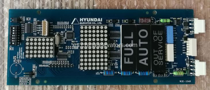 Tablero azul HIP-CMO (REV6) para elevadores Hyundai 26300047