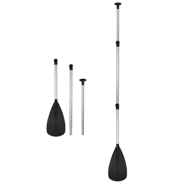 Wholesale SUP Paddle Board Set 3 Pieces Aluminum Carbon Fiber Paddle