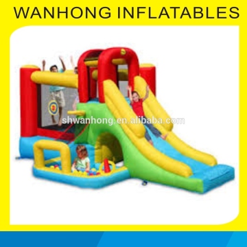 Wanhong hot sale inflatable castle indoor mini bouncy
