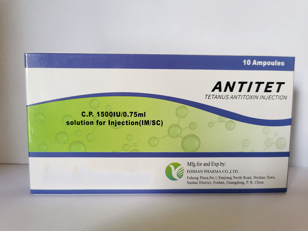 طب GMP من Tetanus antitoxin 1500iu/0.75ml