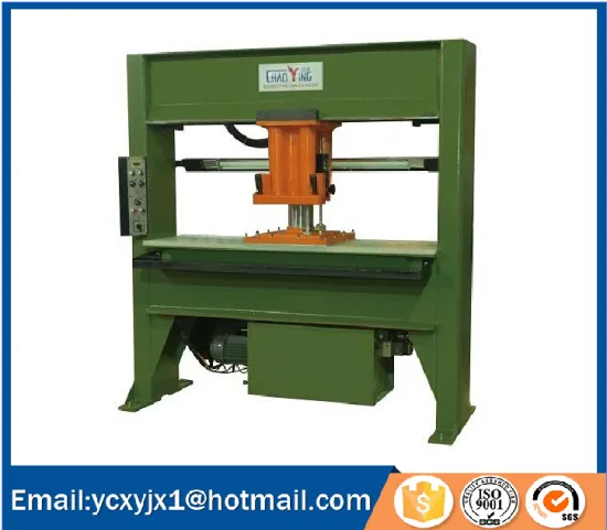 New hydraulic traveling head rubber cutting machine