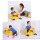 Yellow Duck baby chair Baby learning soft chair