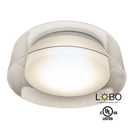 Round Glass Ceiling Light for Bedrooms and Kitchens