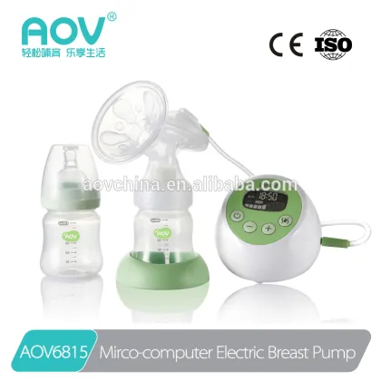 CE Approved Microcomputer Frequency Conversion AOV Electric Breast Pump