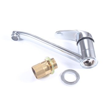 Landoo Grifo Kitchen Faucet with Base - Cold and Hot Mixer Tap with Waterfall Feature