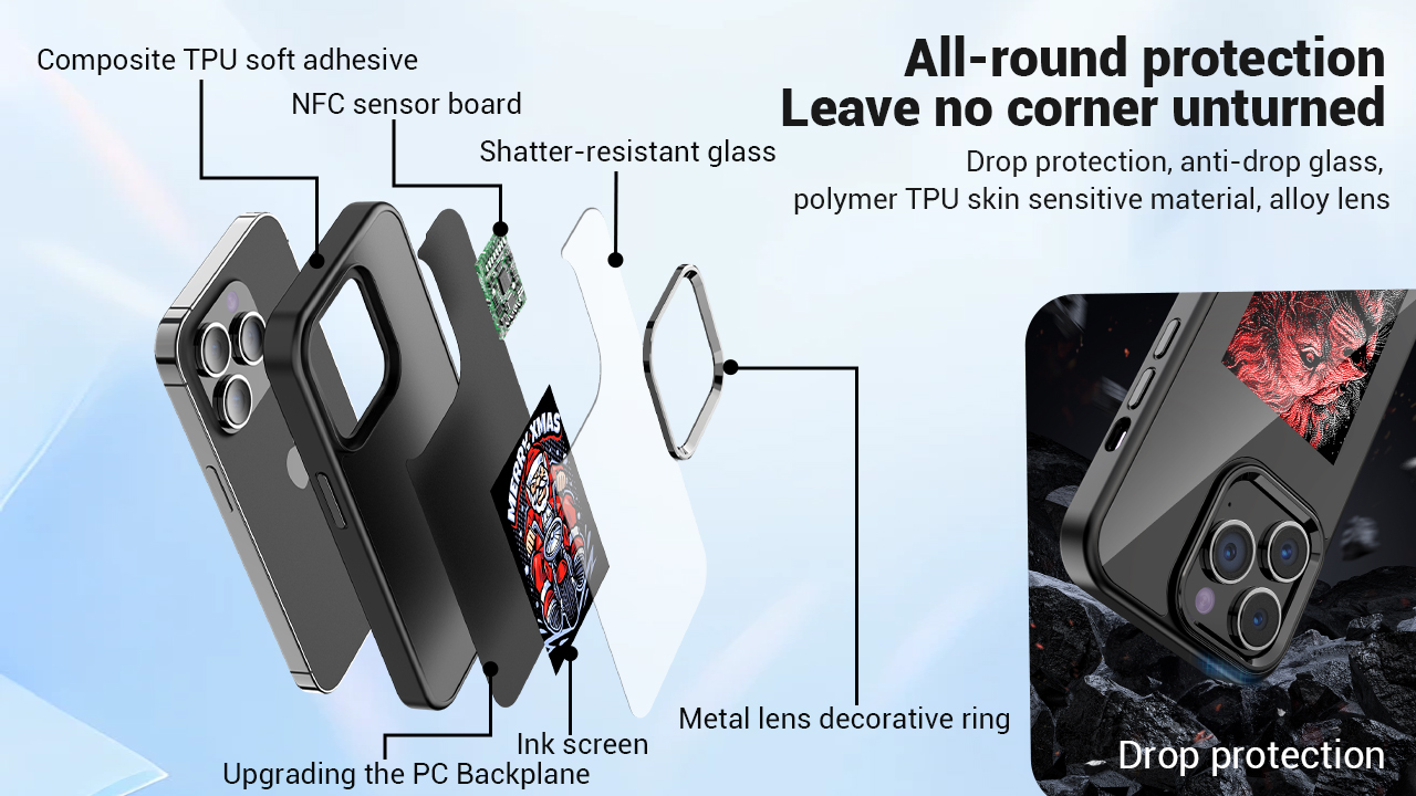 E-ink Screen Phone Case E-ink Screen Phone Case