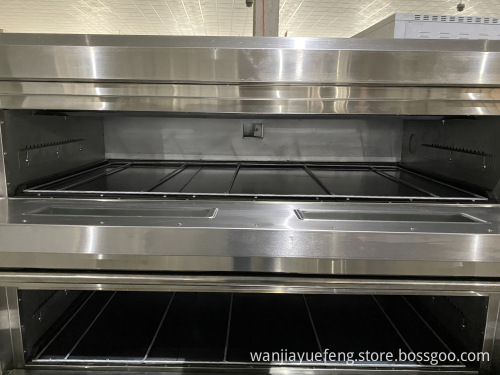 Industrial Gas Oven for Baking One Deck & Two Deck Options for