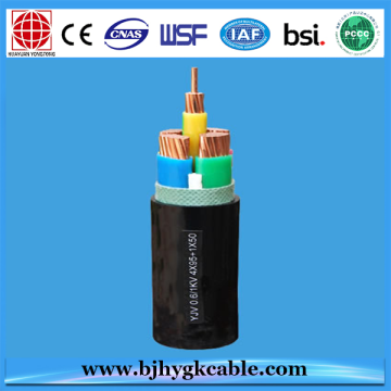Cable de alimentación de aislamiento 3.6 / 6kv Cu / XLPE / PVC