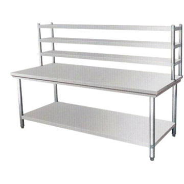 Stainless Steel Sliding Door Worktables for Commercial Kitchens