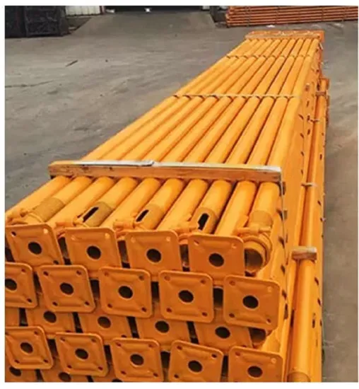 Adjustable Mechanical Prop jack Scaffolding and Steel Prop Building Construction Steel Support Prop for Construction Project